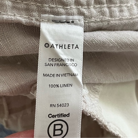 Athleta Cabo Tide linen jogger, 4 - Picture 5 of 5
